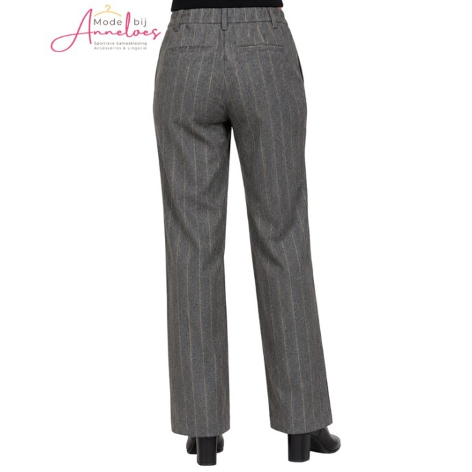 Dreamstar Broek Calista krijtstreep 220 Olijf beige Dreamstar Broek Calista krijtstreep 220 Olijf beige